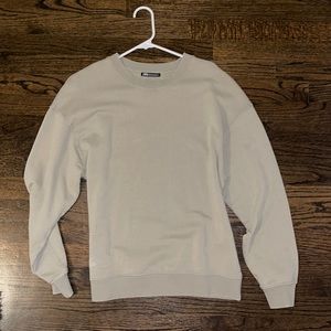 Olive Green Zara Crewneck